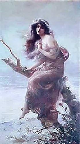 Winter (1904) by Eduoard Bisson Print