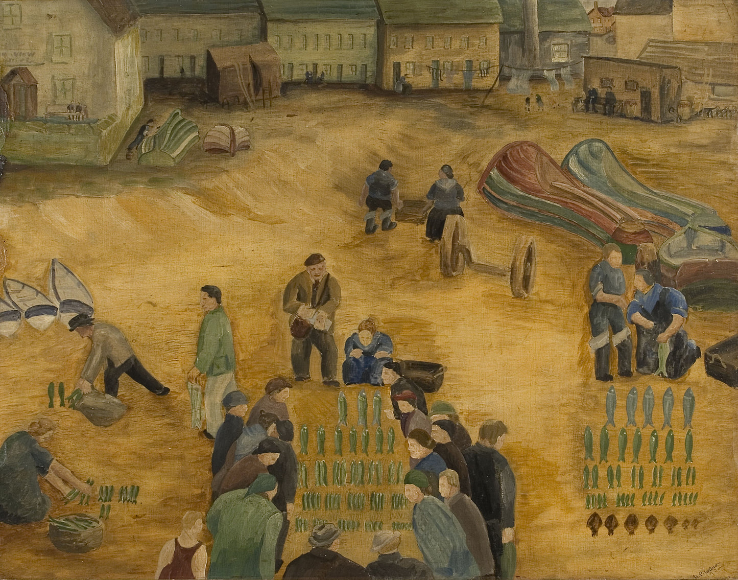 Fish Sale art print