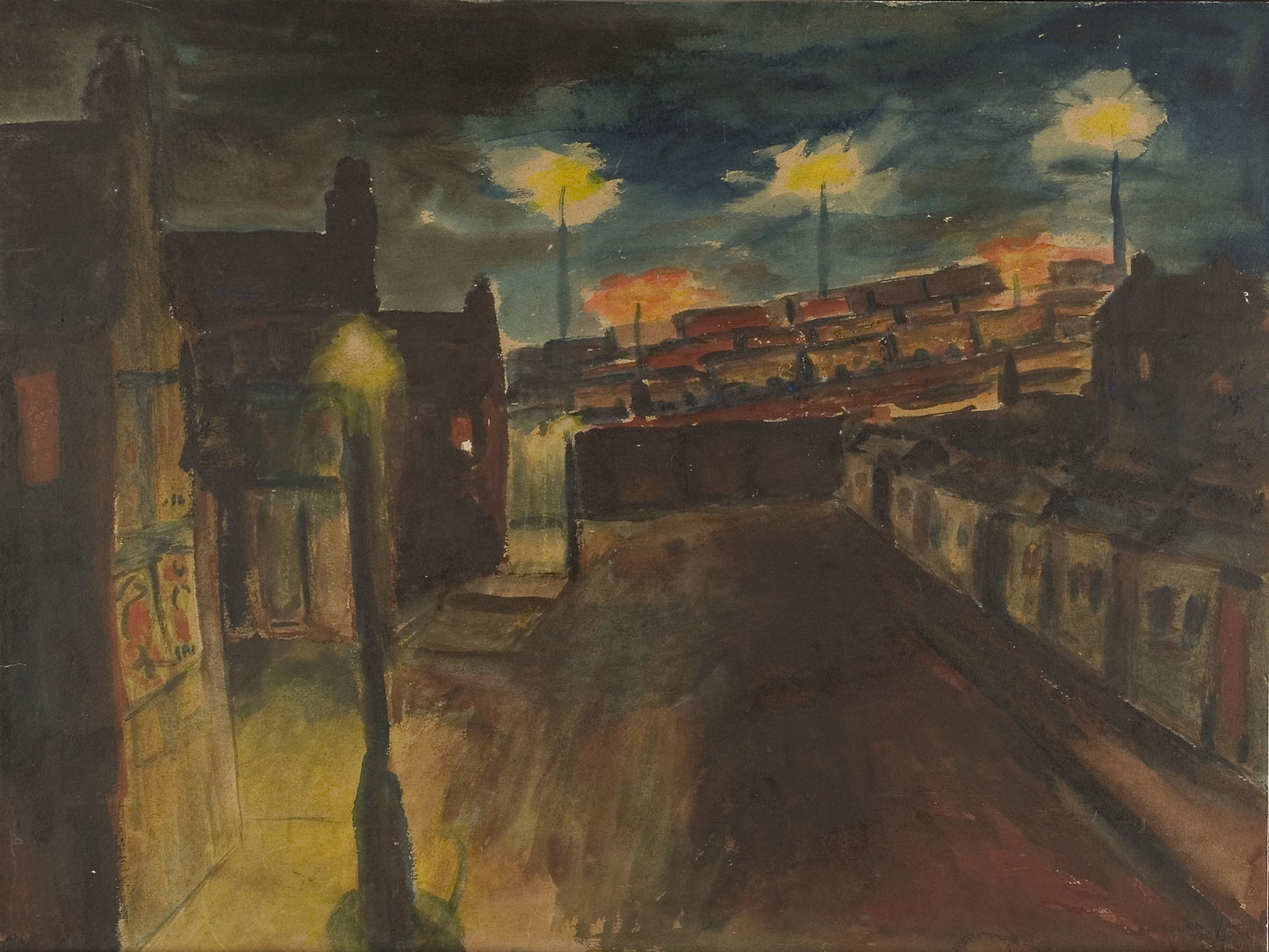 Duke Street 2am art print