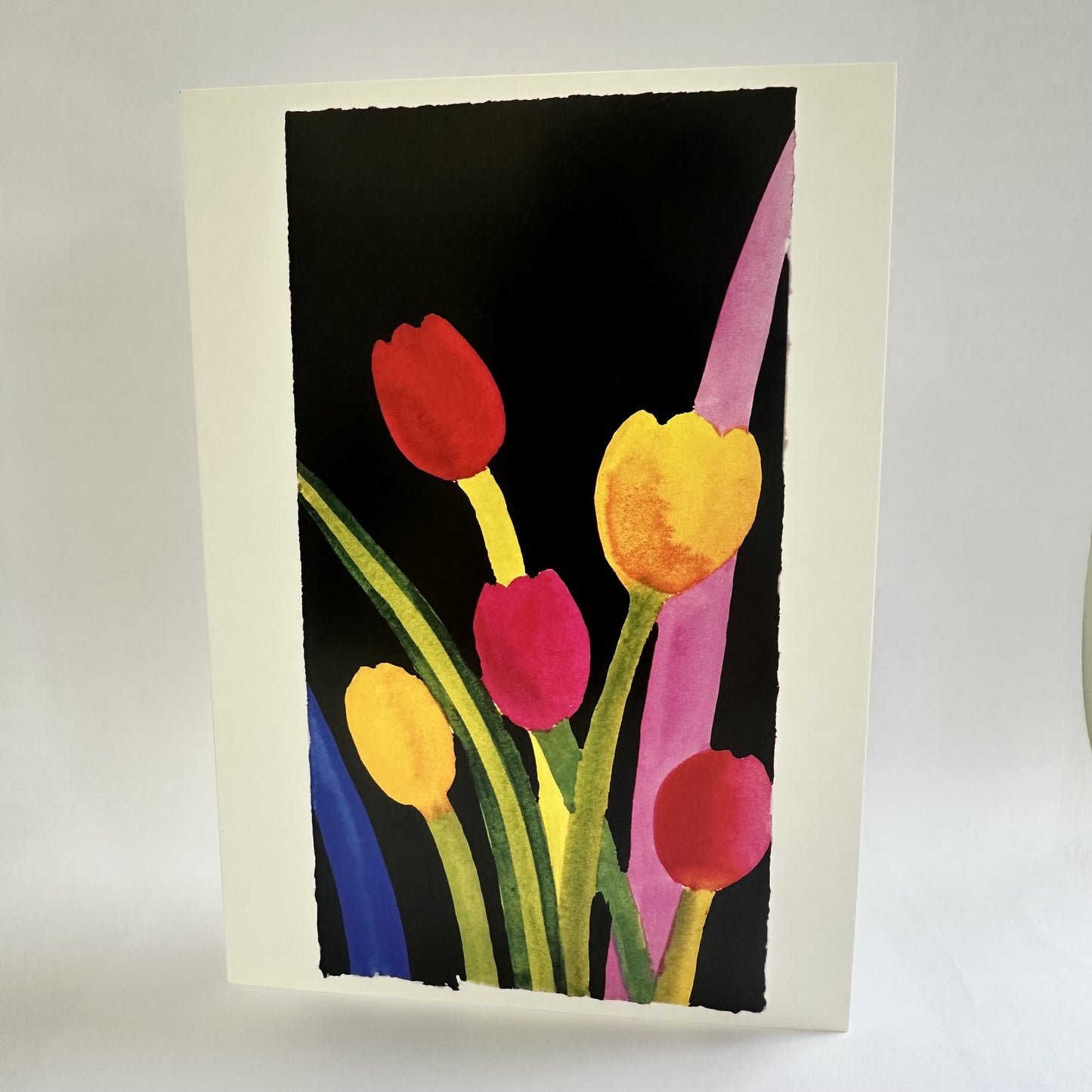 Card: Nerys Johnson, Tulips