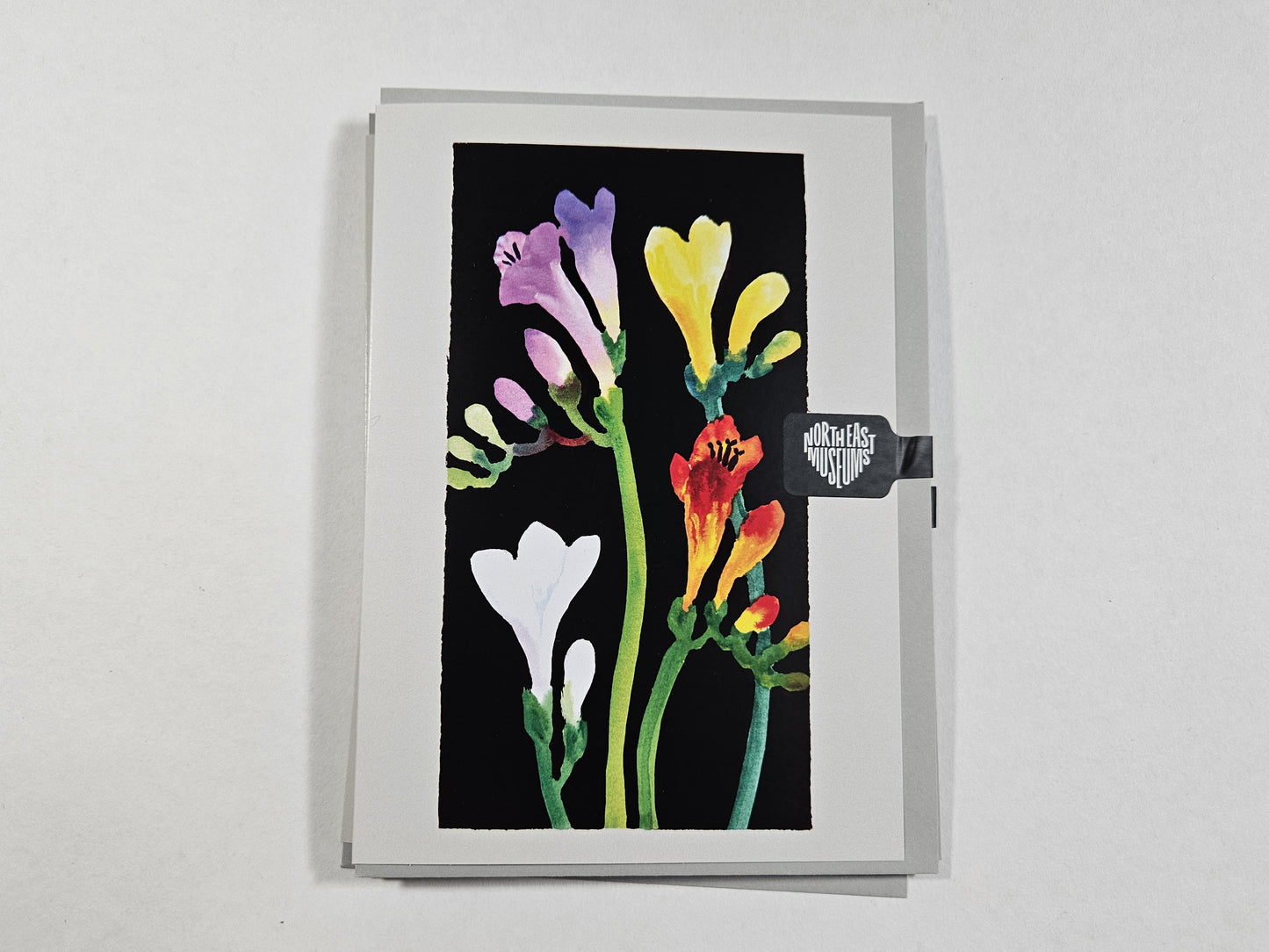 Card; Nerys Johnson, Freesias I