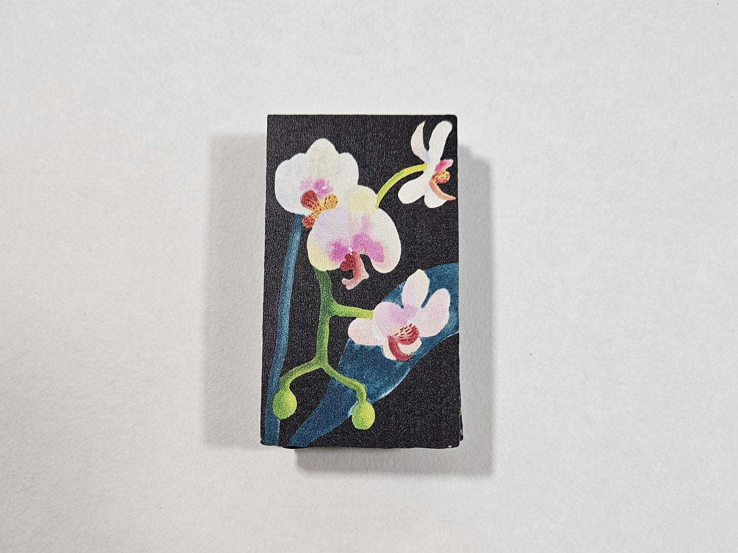 Wooden Magnet; Nerys Johnson, Orchid Spray