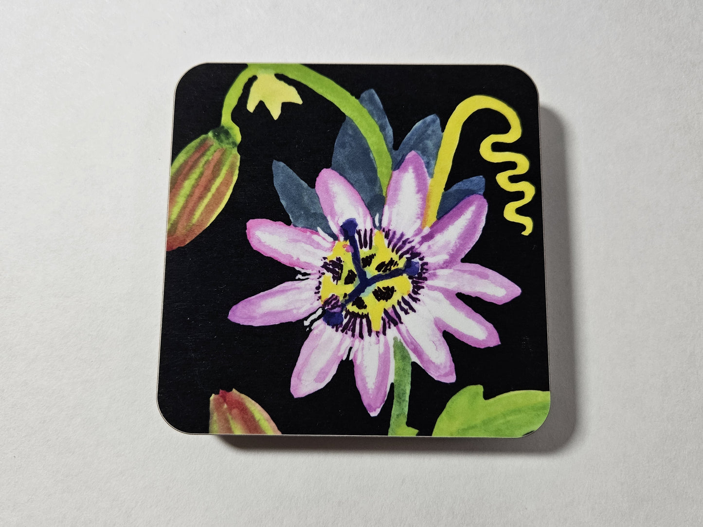 Coaster; Nerys Johnson, Passion Flower