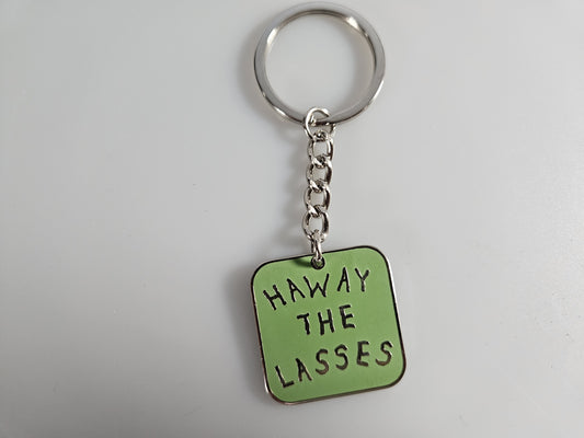 Keyring Green Haway the Lasses