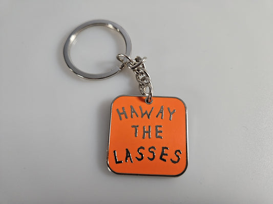 Keyring Orange Haway the Lasses