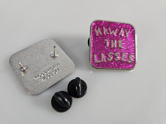Pin Pink Haway the Lasses