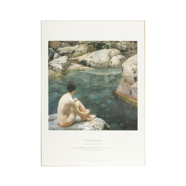 Bathing Pool by Harold Knight Print