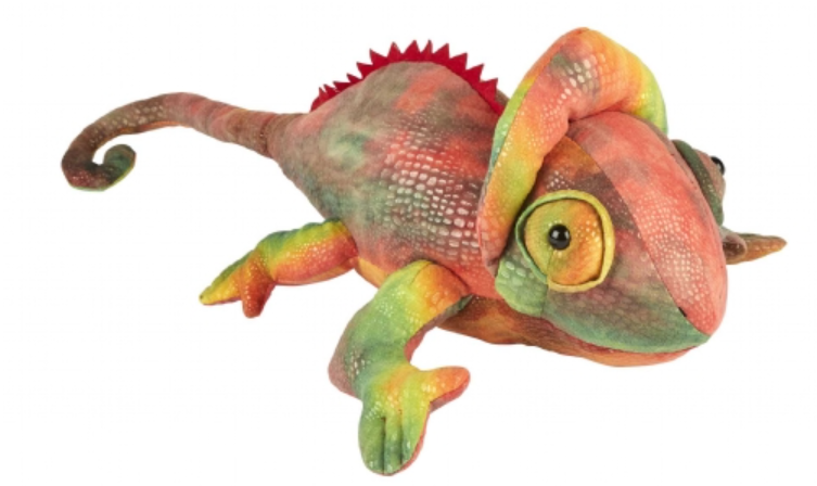 Plush: Chameleon, Multicoloured