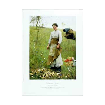Stone Pickers by Clausen Print