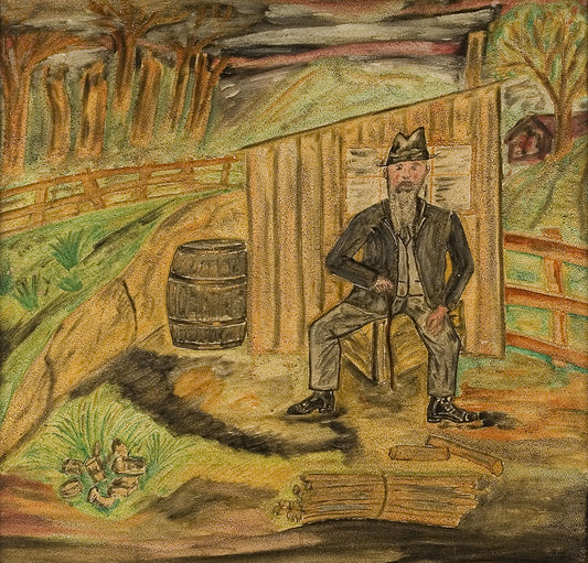 The Hermit art print