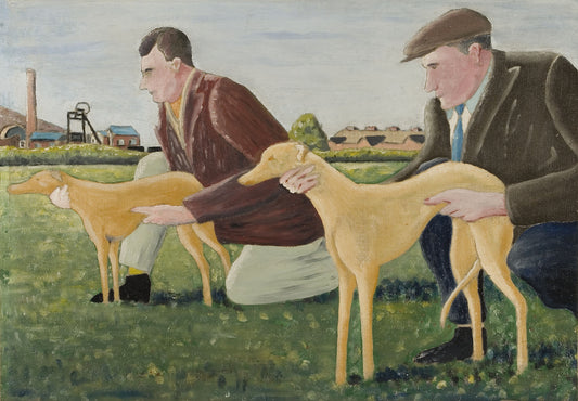 Whippets art print