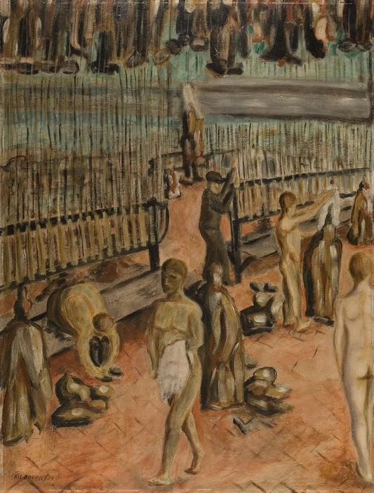 Pithead Baths art print