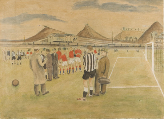 Half Time at the Rec art print