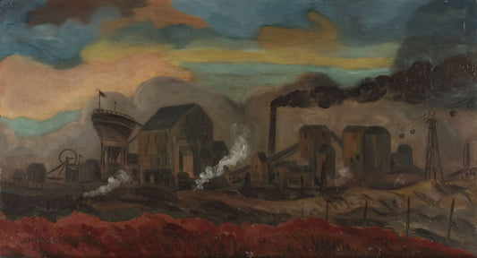 Dawn Ashington Colliery art print
