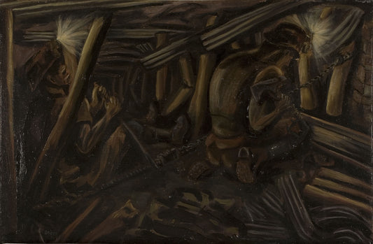 Coalface Drawers art print