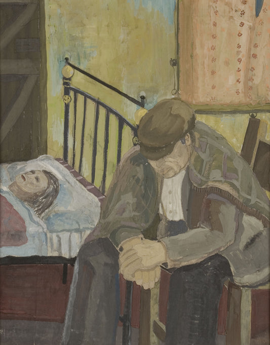 Bedside art print
