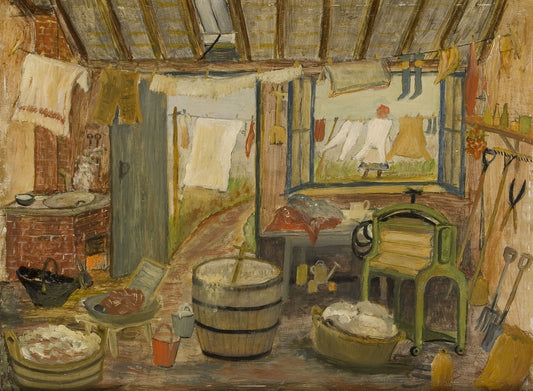 Wash House Tea Towel