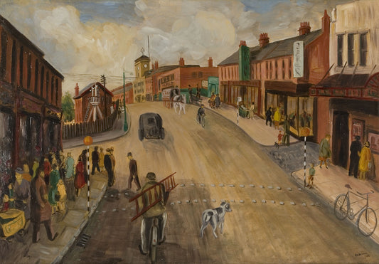 Station Bridge art print