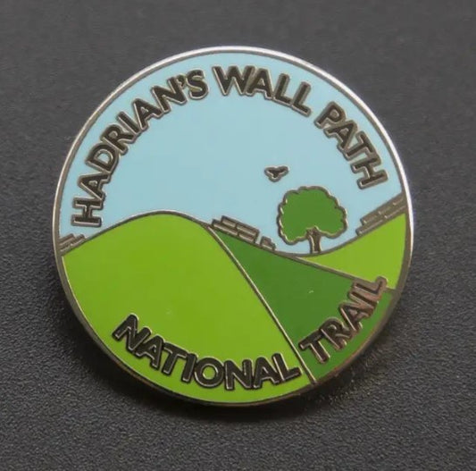 Enamel Pin Badge: Hadrian's Wall