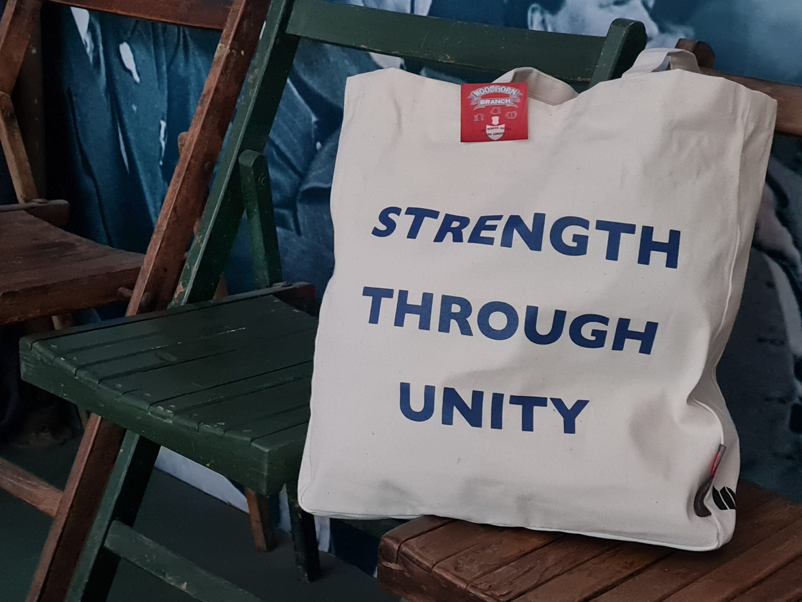 Cook Unity Bag Image Banner Strength through Unity Bag – North East Museums Shop