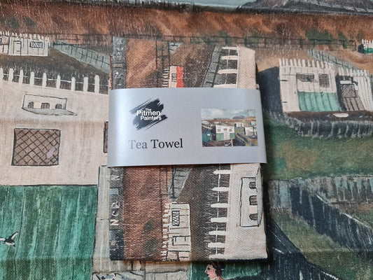 Pigeon Crees Tea Towel