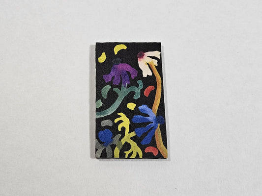Wooden Magnet; Nerys Johnson, Anemone Dance