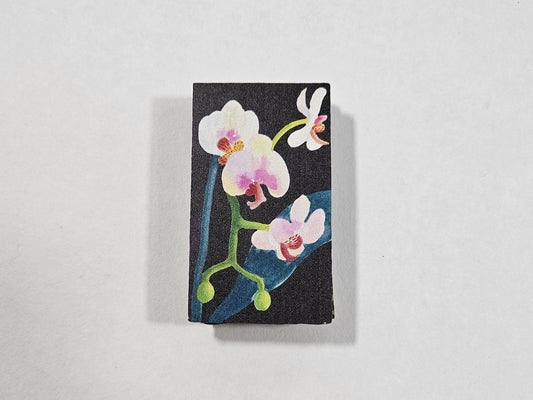 Wooden Magnet; Nerys Johnson, Orchid Spray