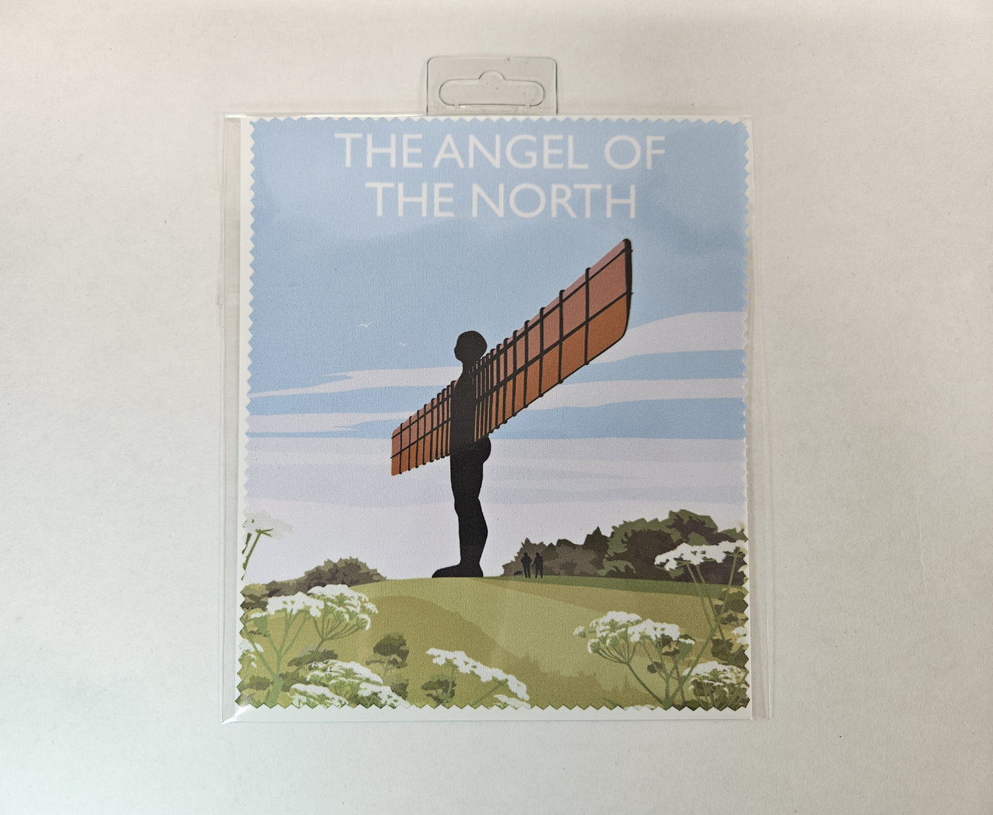 Lens Cloth: Angel of the North by Julia S