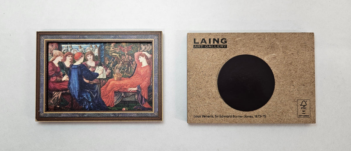 Magnet: Wooden Frame, Laus Veneris