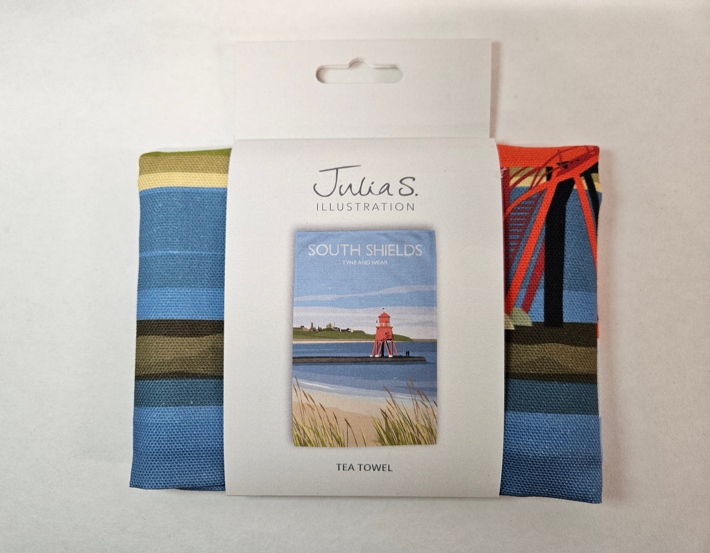 Tea Towel: South Shields by Julia S