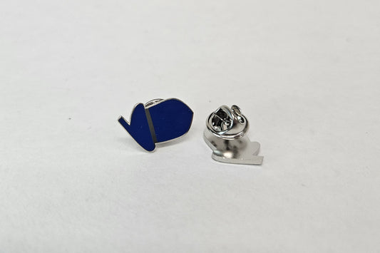 Pin Badge: Acorn, Blue