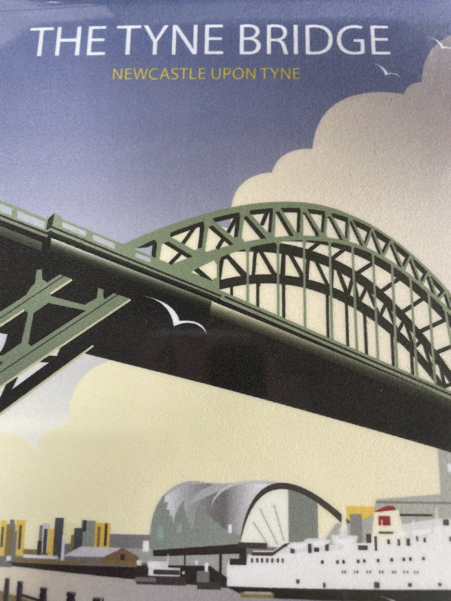 Coaster: Dave Thompson, Tyne Bridge