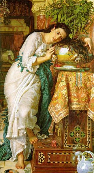 Art Print: Isabella and the Pot of Basil