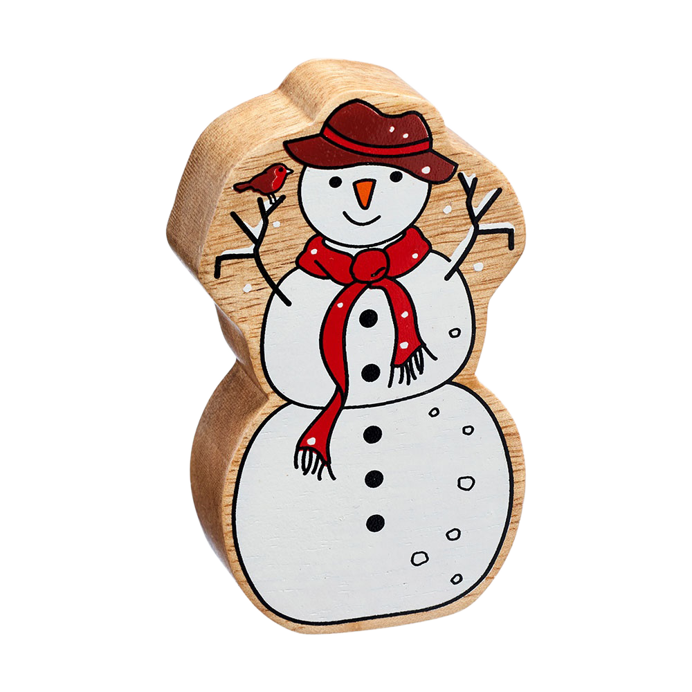 Wooden Toy: Snowman