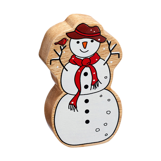 Wooden Toy: Snowman